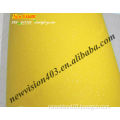 Yellow glitter wrap vinyl sticker,1.52*30m car body wrap sticker with air free bubbles